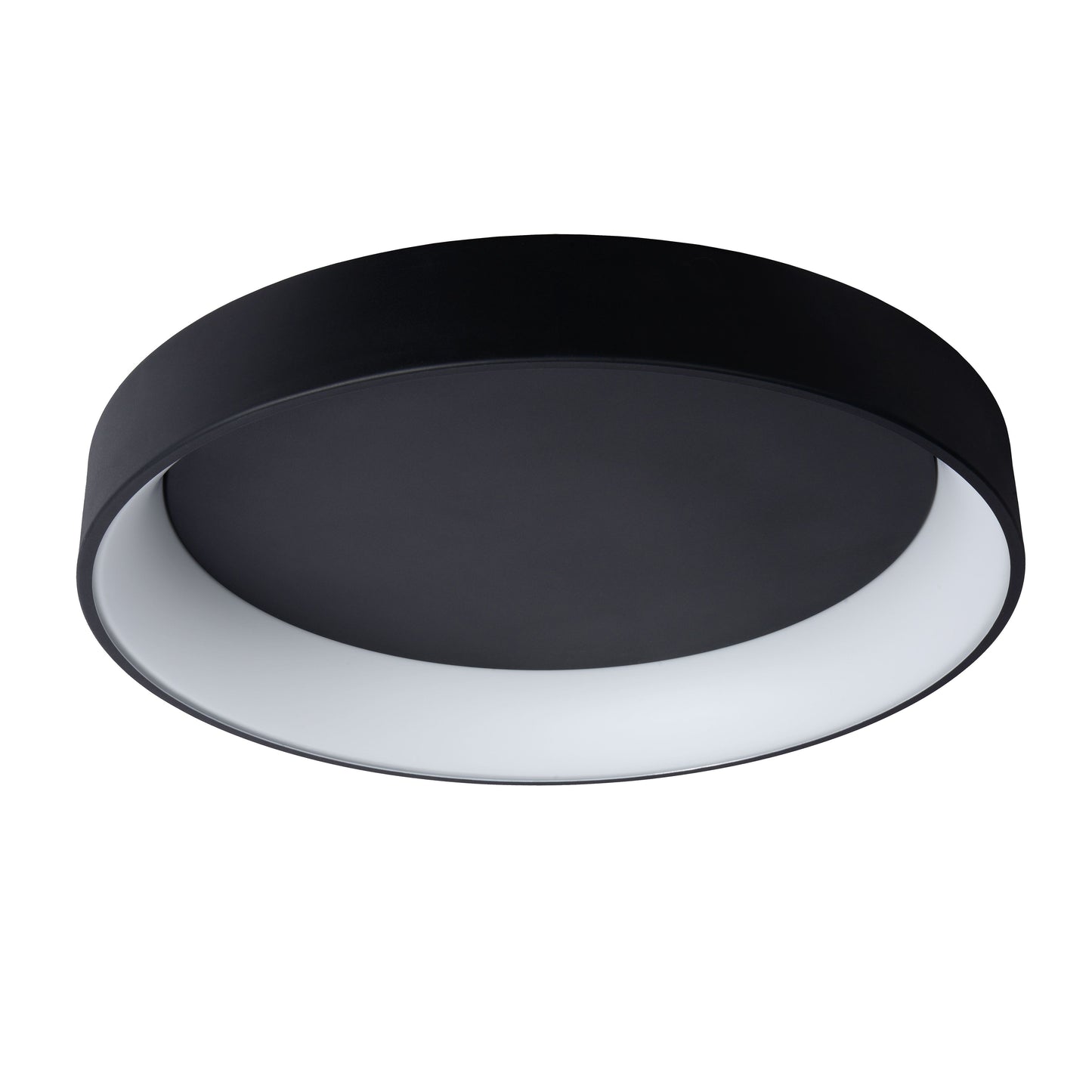 Lucide TALOWE LED - Flush ceiling light - Ø 80 cm - LED Dim. - 1x80W 3000K - Black