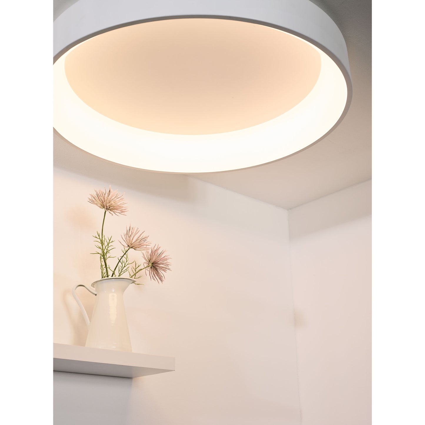 Lucide TALOWE LED - Flush ceiling light - Ø 80 cm - LED Dim. - 1x80W 3000K - White