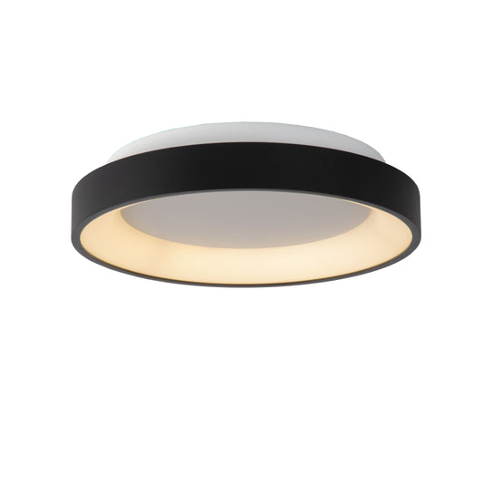 Lucide VIDAL - Flush ceiling light - Ø 28 cm - LED Dim. - 1x20W 2700K - Black