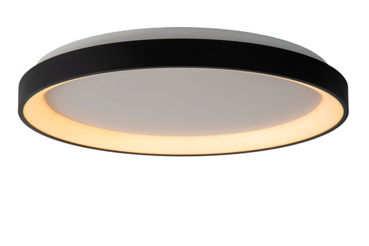 Lucide VIDAL - Flush ceiling light - Ø 48 cm - LED Dim. - 1x38W 2700K - Black