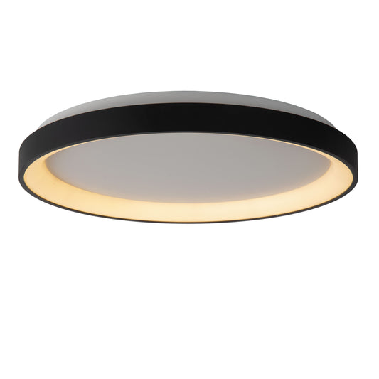 Lucide VIDAL - Flush ceiling light - Ø 48 cm - LED Dim. - 1x38W 2700K - Black