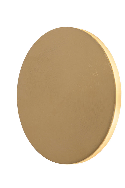 Lucide EKLYPS LED - Wall light - Ø 15 cm - LED - 1x7W 3000K - Matt Gold / Brass