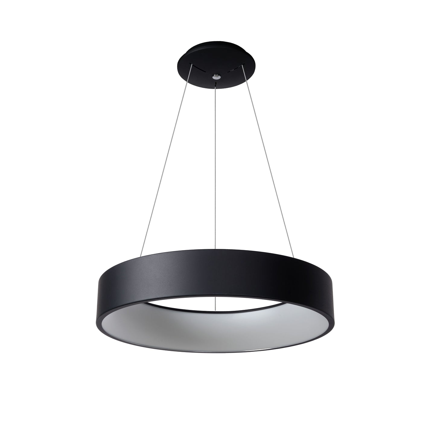 Lucide TALOWE LED - Pendant light - Ø 60 cm - LED Dim. - 1x39W 3000K - Black