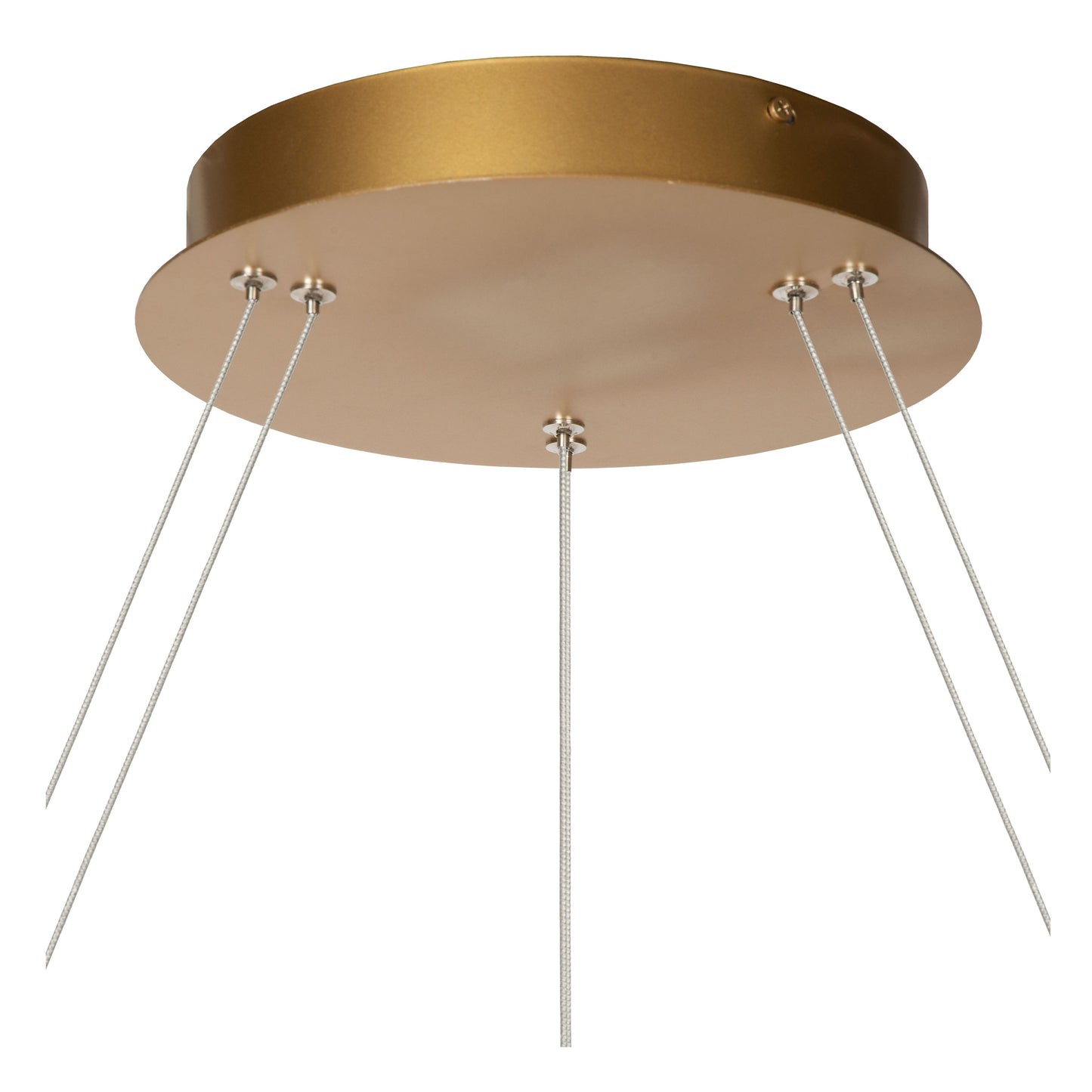 Lucide VIDAL - Pendant light - Ø 78 cm - LED Dim. - 1x92W 2700K - Matt Gold / Brass