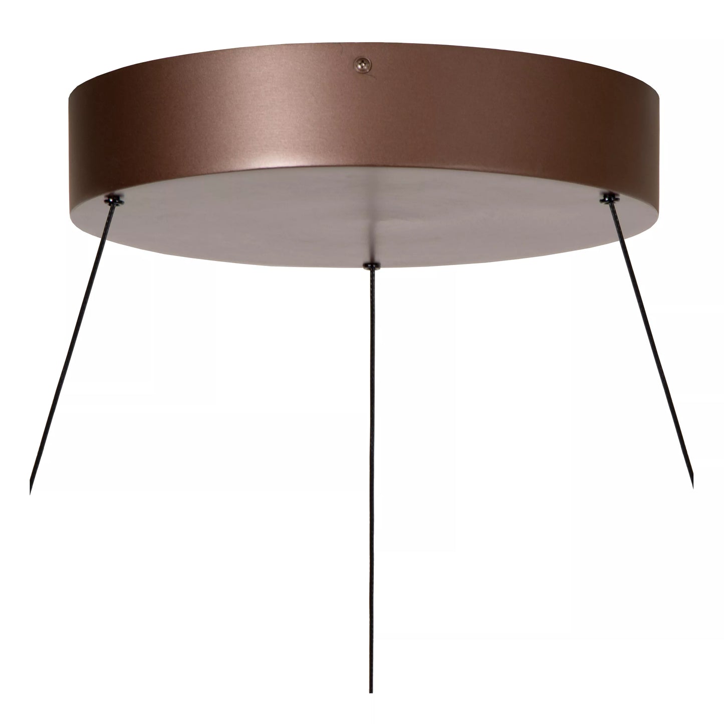 Lucide LIANE - Pendant light - Ø 80 cm - LED Dim. - CCT - 2x36W 2700K/4000K - Suitable for double-height spaces and high ceiling - Rust Brown | Vibes