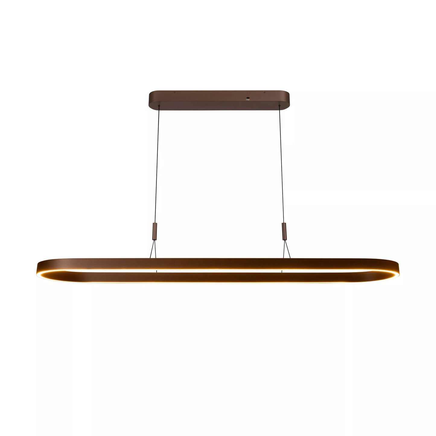 Lucide LIANE - Pendant light - LED Dim. - CCT - 2x40W 2700K/4000K - Rust Brown | Vibes