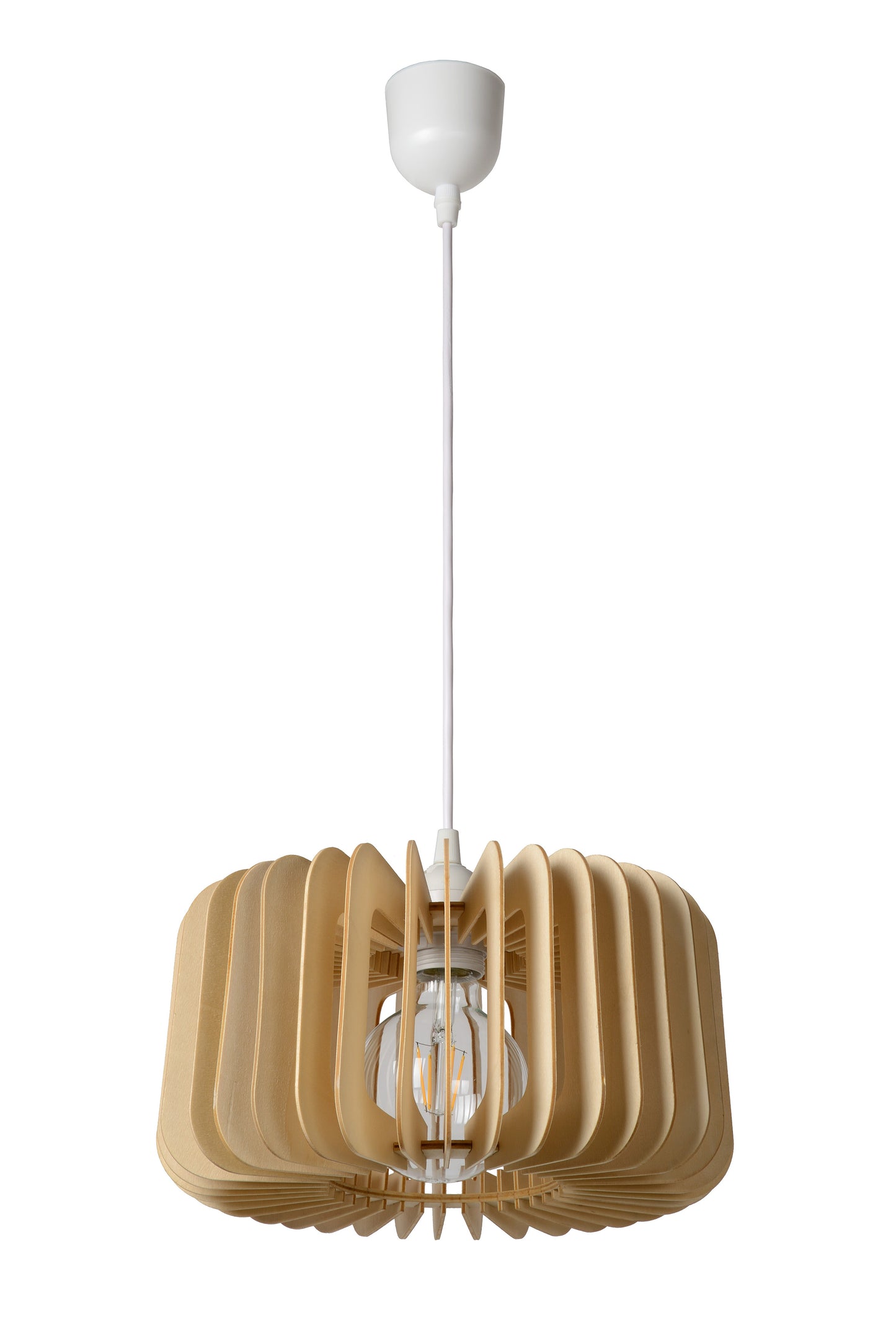 Lucide ETTA - Pendant light - Ø 29 cm - 1xE27 - Natural