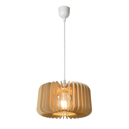 Lucide ETTA - Pendant light - Ø 29 cm - 1xE27 - Natural