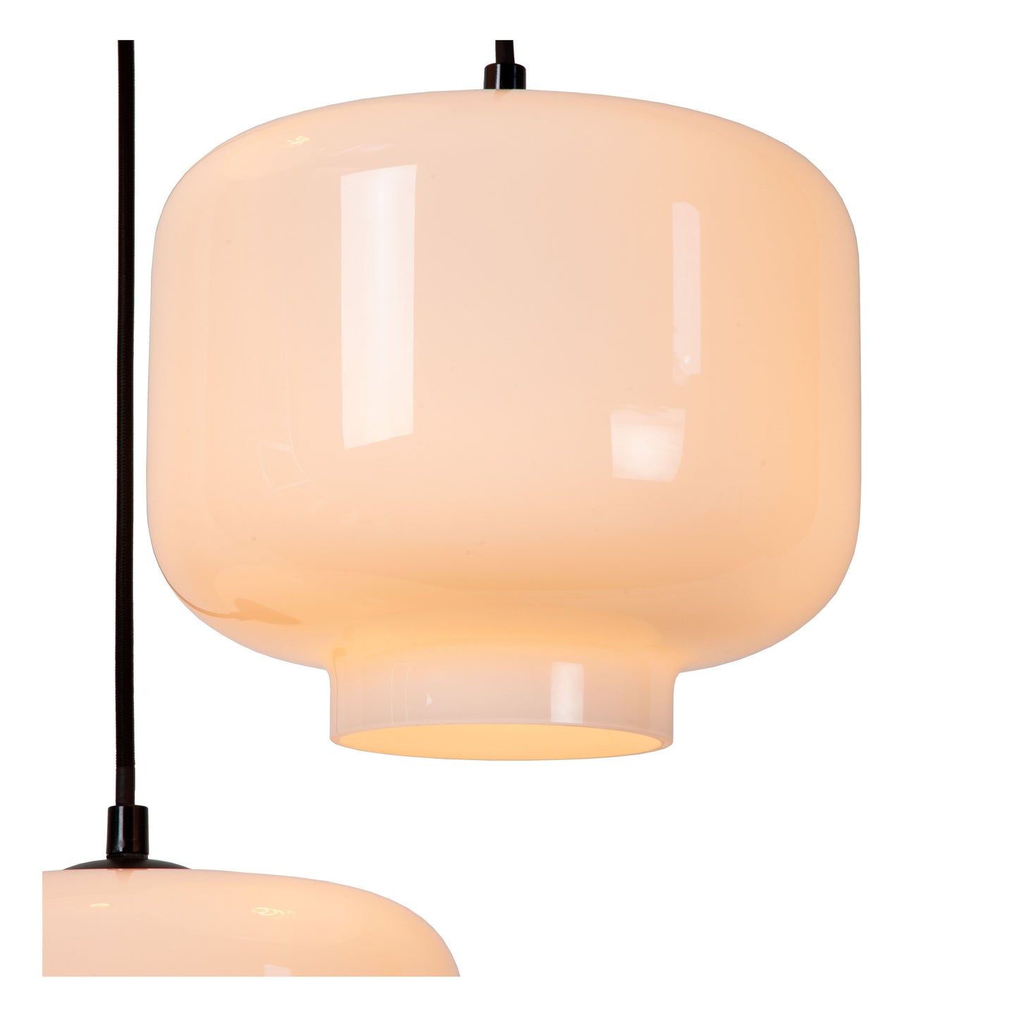 Lucide MEDINE - Pendant light - 3xE27 - Opal