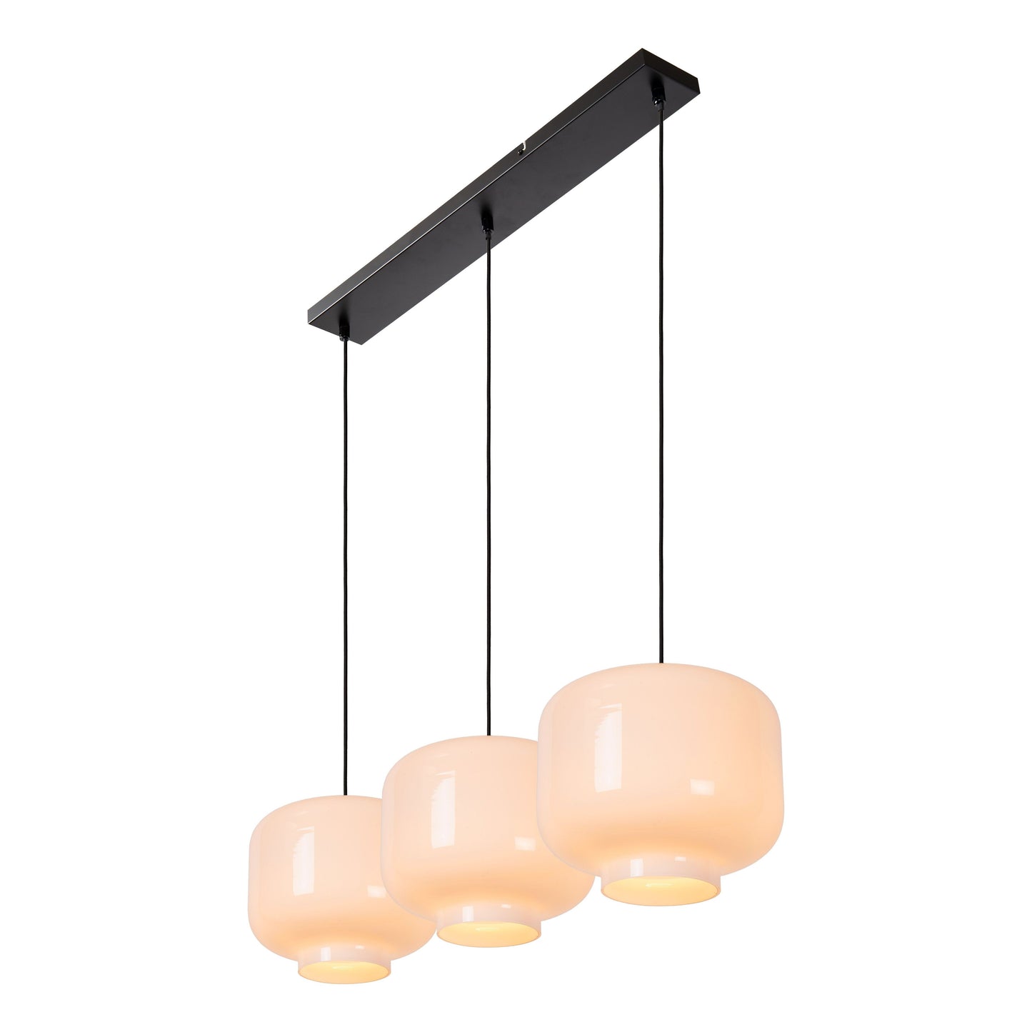 Lucide MEDINE - Pendant light - 3xE27 - Opal