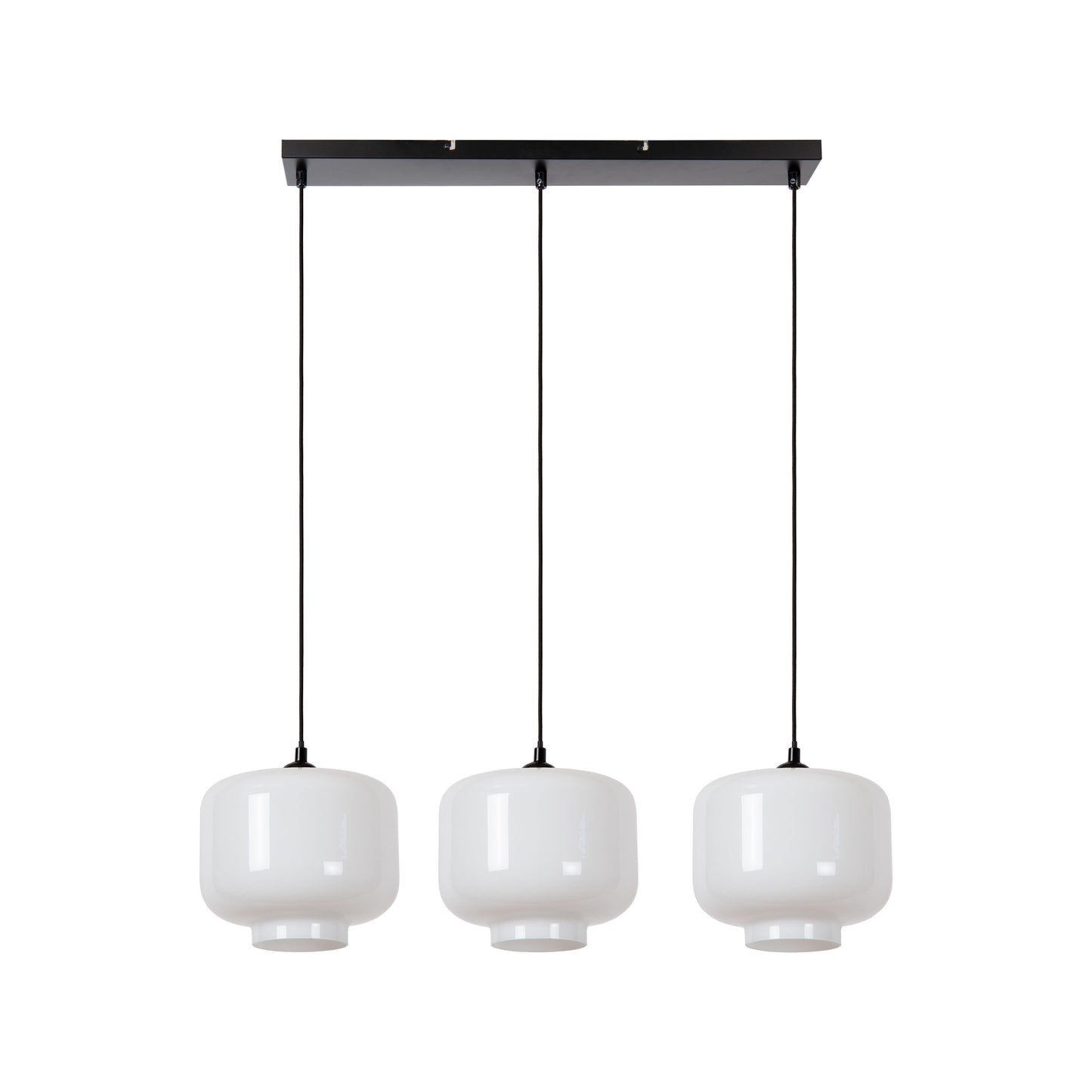 Lucide MEDINE - Pendant light - 3xE27 - Opal