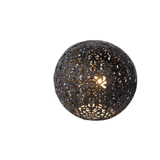 Lucide PAOLO - Table lamp - Ø 14,5 cm - 1xG9 - Black