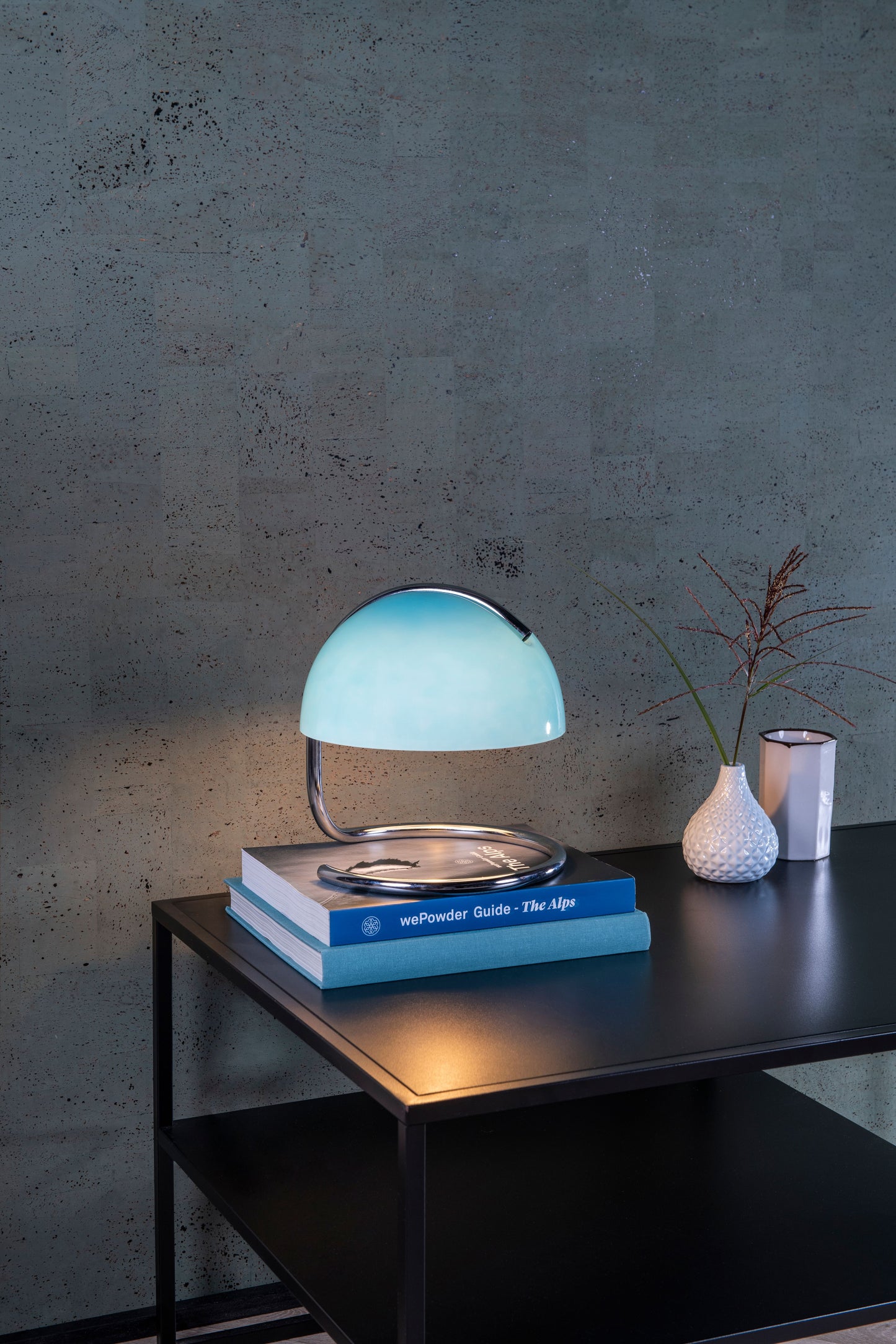 Lucide CATO - Table lamp - Ø 23,5 cm - 1xE27 - Blue