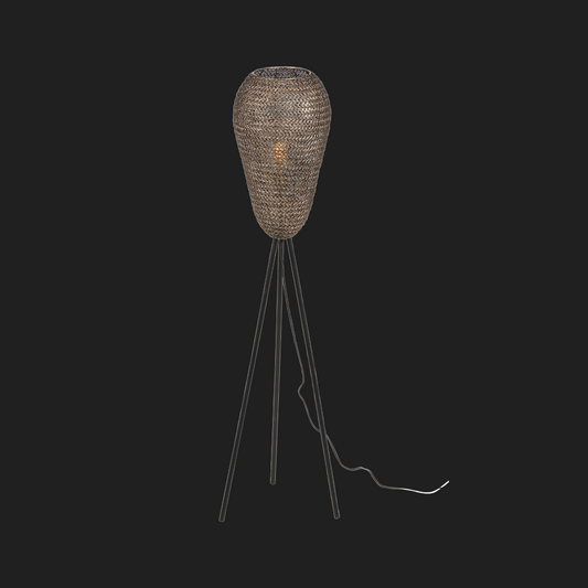 Ziva - Floor Lamp - Antique Brass - Trio - 465300104