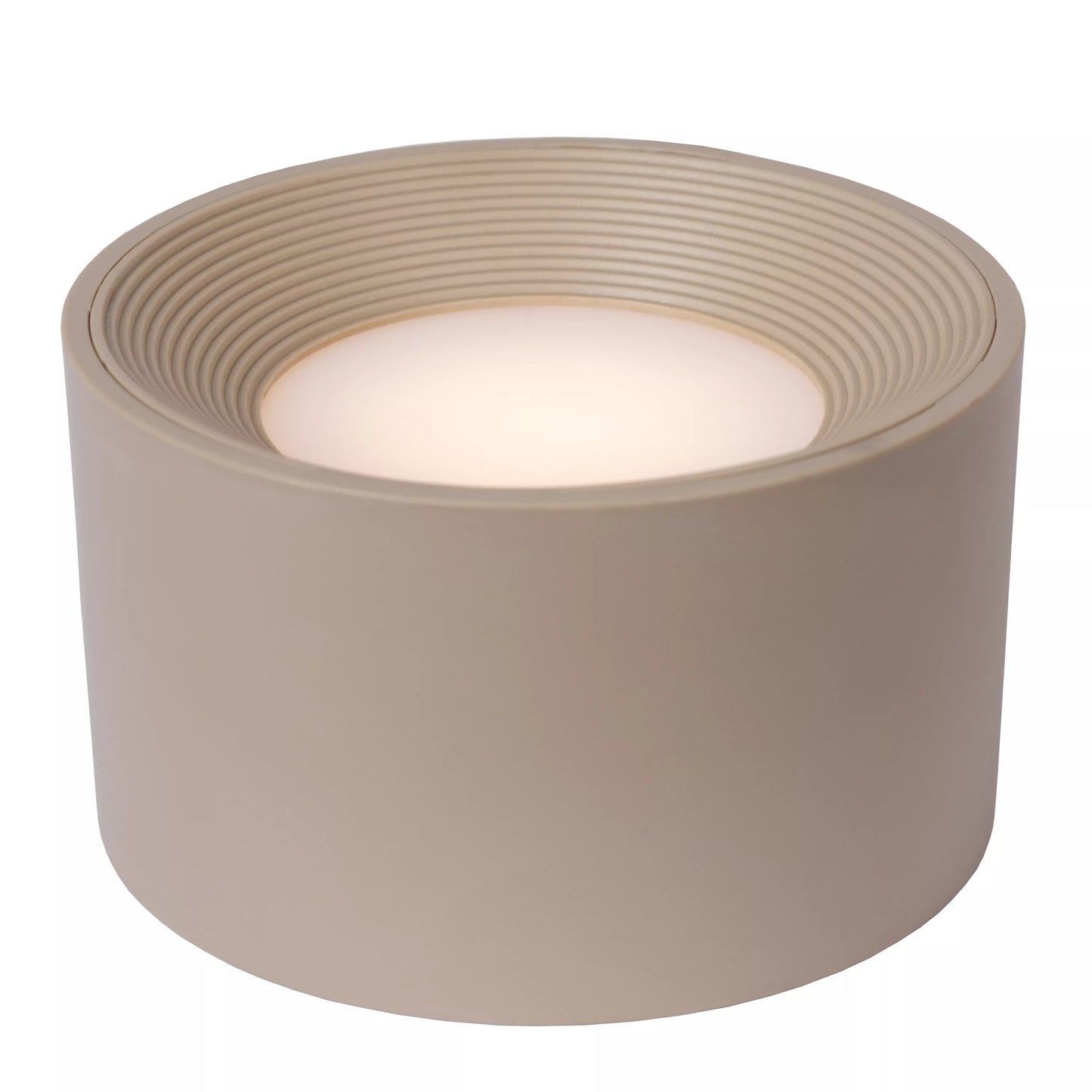 Lucide JOLAN - Rechargeable Desk lamp/Clamp lamp/Wall lamp - Battery pack - LED Dim to warm - 1x3,5W 2700K/5700K - Taupe