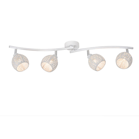 Lucide TAHAR - Ceiling spotlight - 4xG9 - White