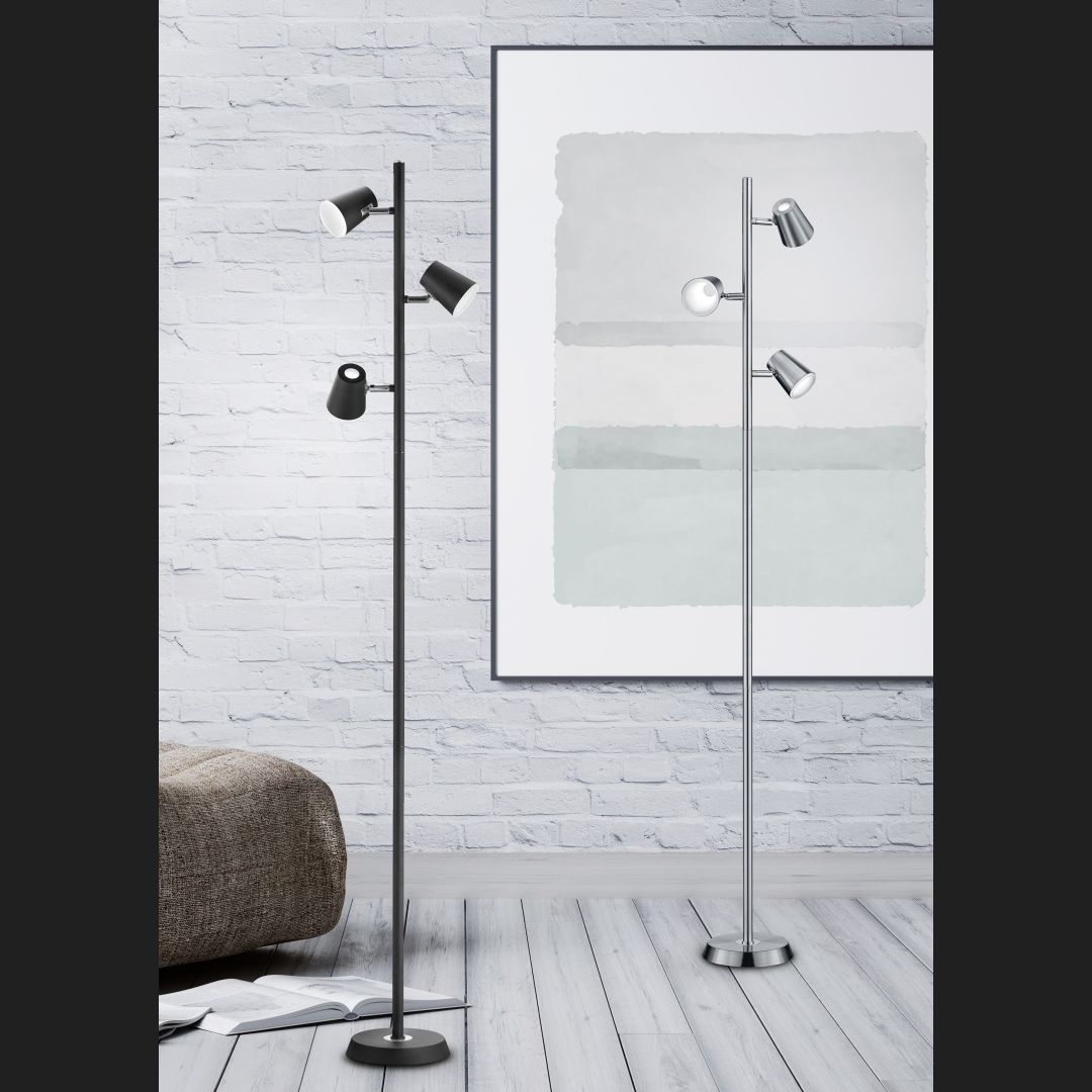 Narcos  - Floor lamp - White - Trio