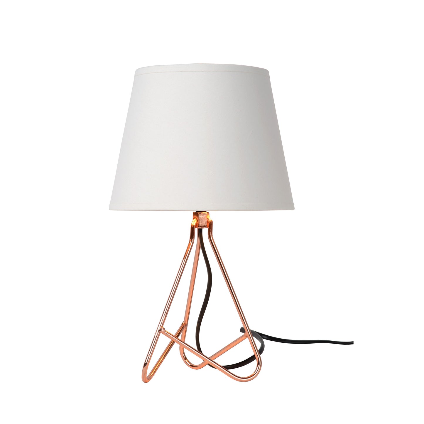 Lucide GITTA - Table lamp - Ø 17 cm - 1xE14 - Copper