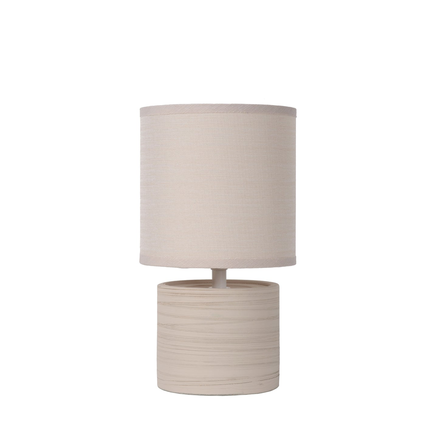Lucide GREASBY - Table lamp - Ø 14 cm - 1xE14 - Cream