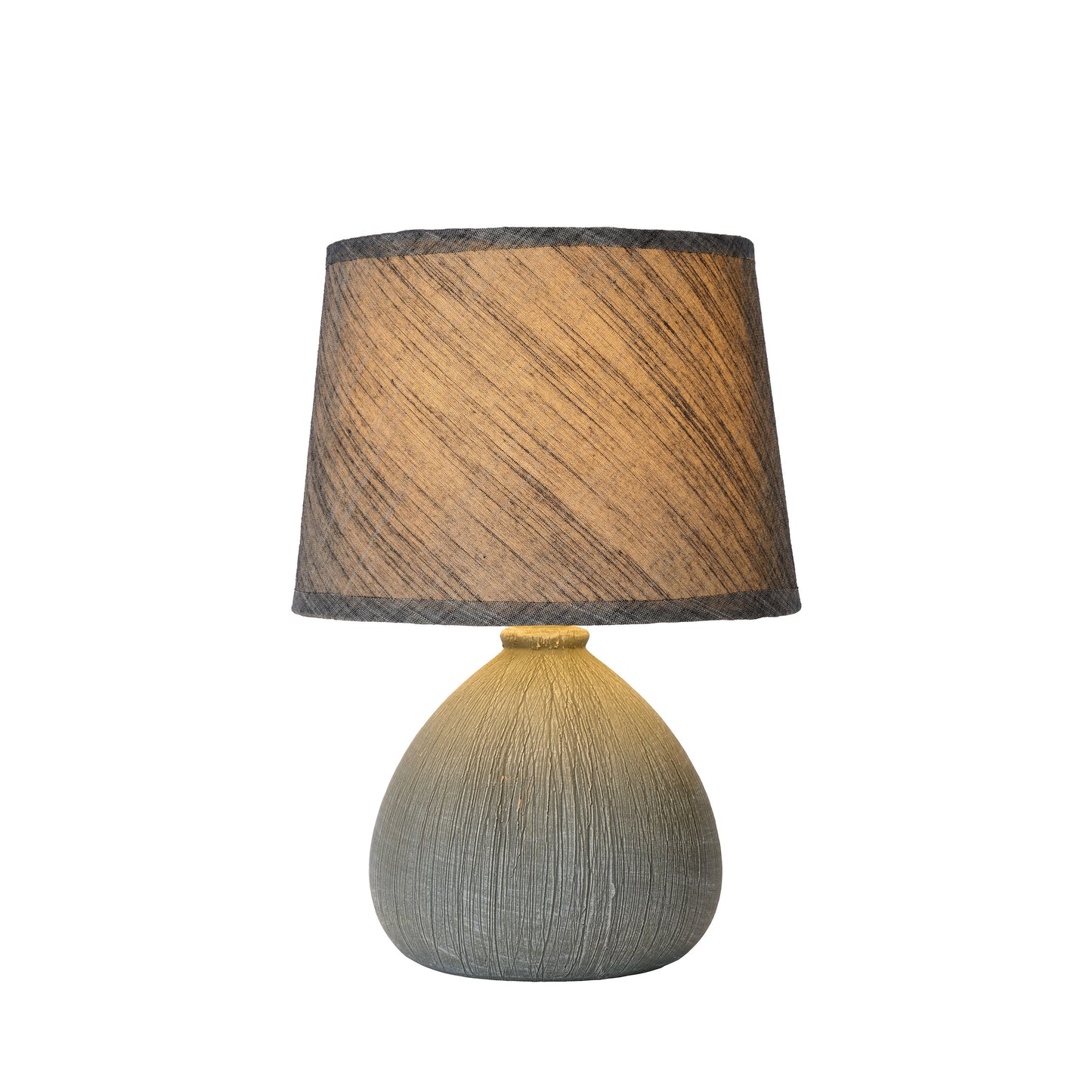 Lucide RAMZI - Table lamp - Ø 18 cm - 1xE14 - Grey