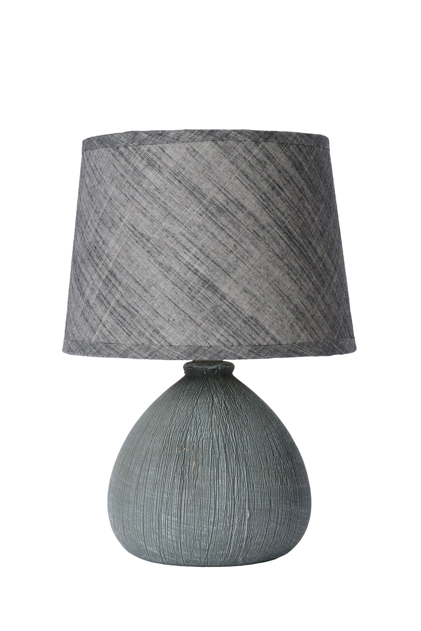 Lucide RAMZI - Table lamp - Ø 18 cm - 1xE14 - Grey