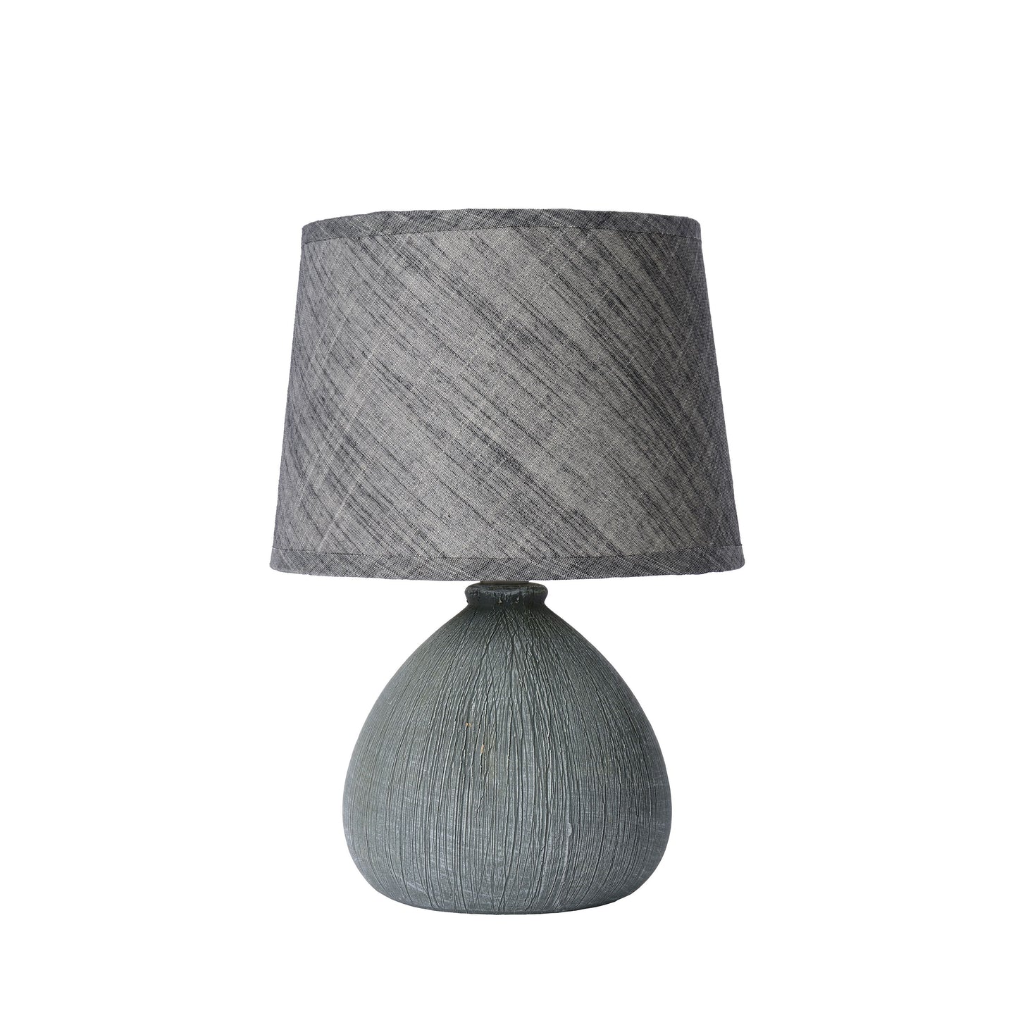 Lucide RAMZI - Table lamp - Ø 18 cm - 1xE14 - Grey