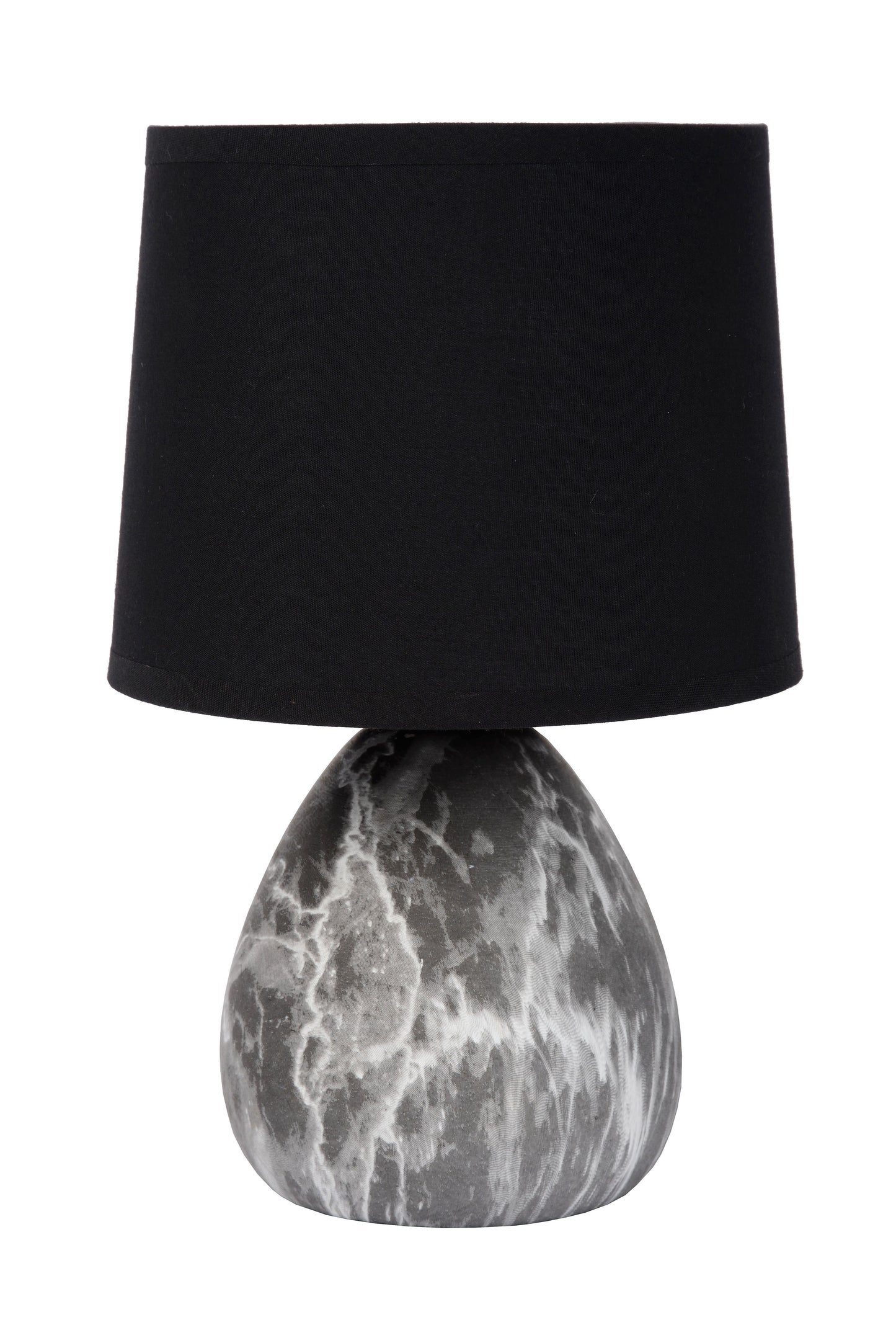 Lucide MARMO - Table lamp - Ø 16 cm - 1xE14 - Black