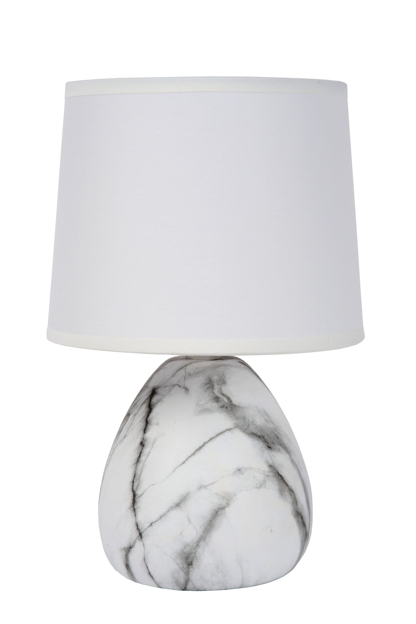 Lucide MARMO - Table lamp - Ø 16 cm - 1xE14 - White