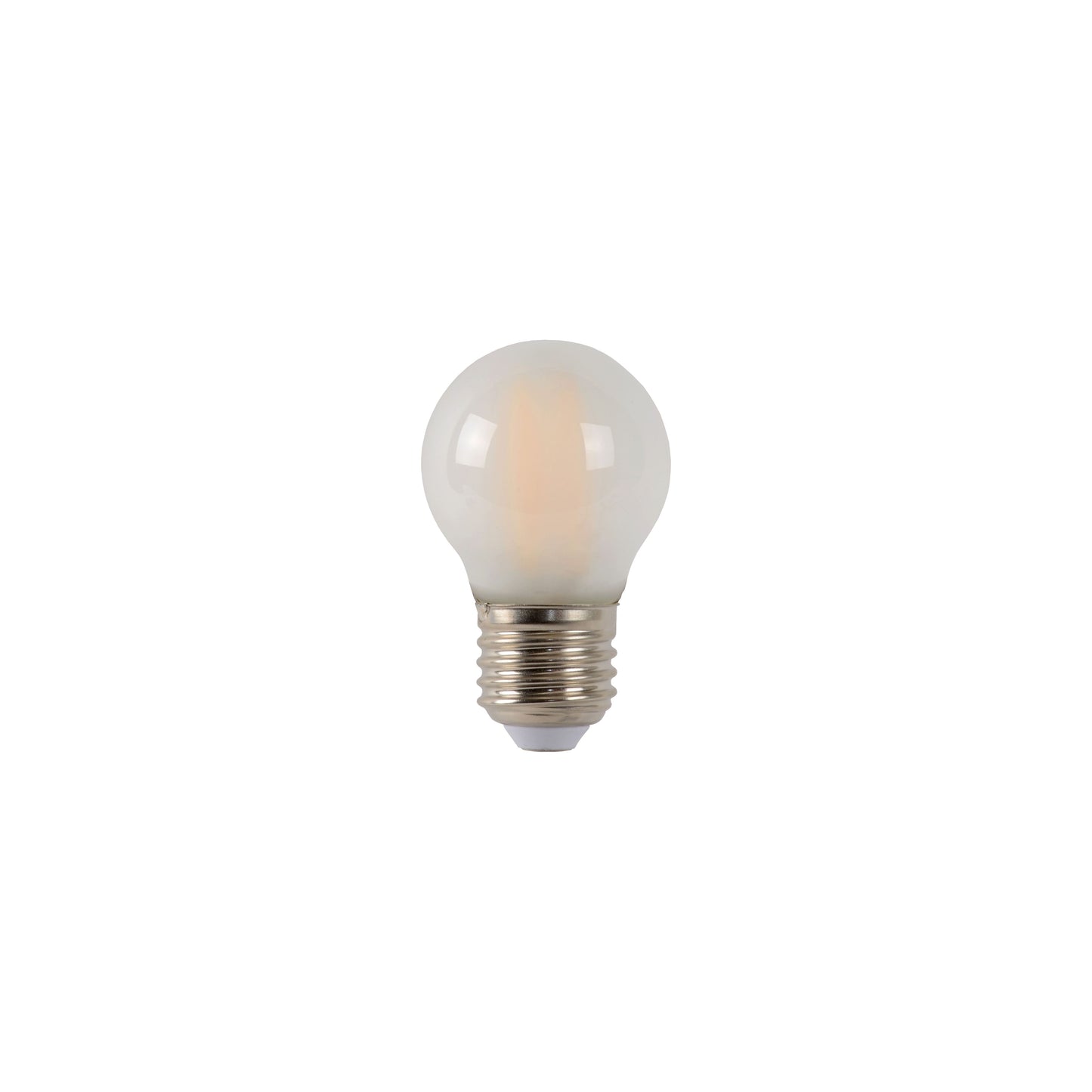 Lucide G45 - Filament bulb - Ø 4,5 cm - LED Dim. - E27 - 1x4W 2700K - frosted