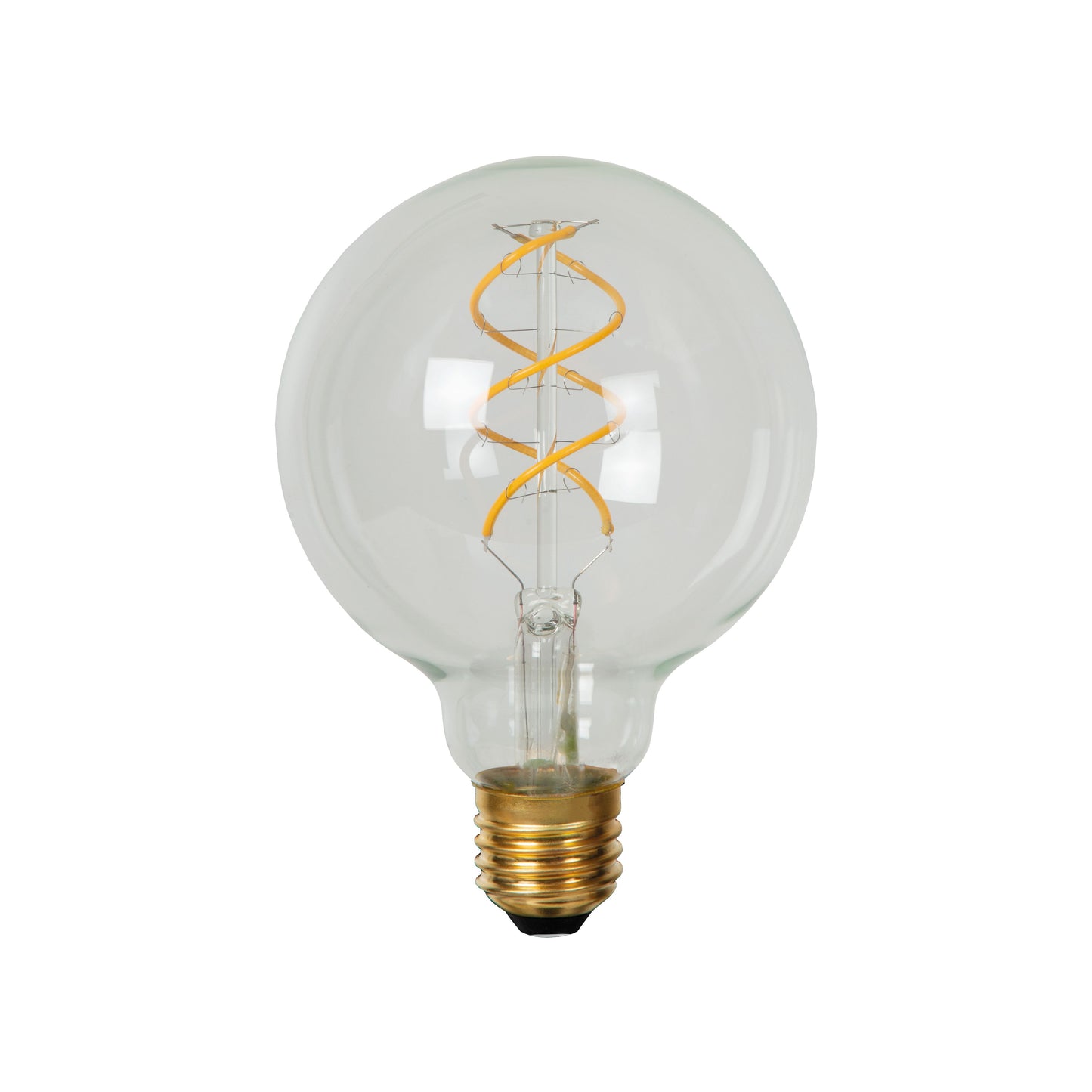 Lucide G95 - Filament bulb - Ø 9,5 cm - LED Dim. - E27 - 1x4,9W 2700K - Transparant