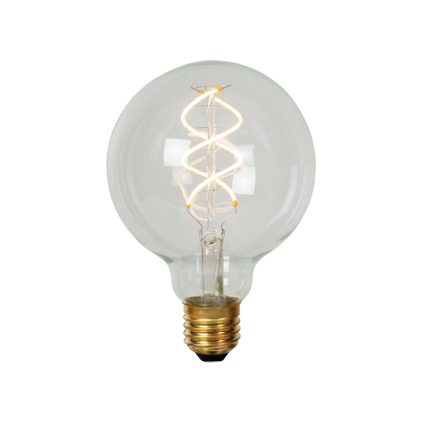 Lucide G95 - Filament bulb - Ø 9,5 cm - LED Dim. - E27 - 1x4,9W 2700K - Transparant