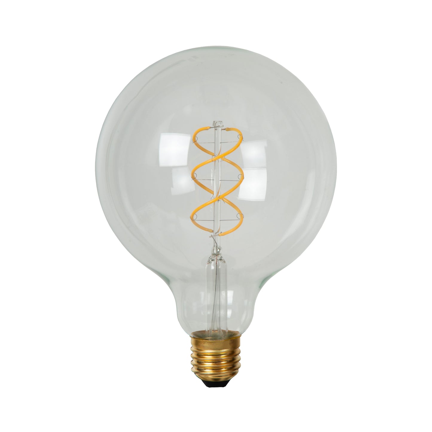 Lucide G125 - Filament bulb - Ø 12,5 cm - LED Dim. - E27 - 1x4,9W 2700K - Transparant