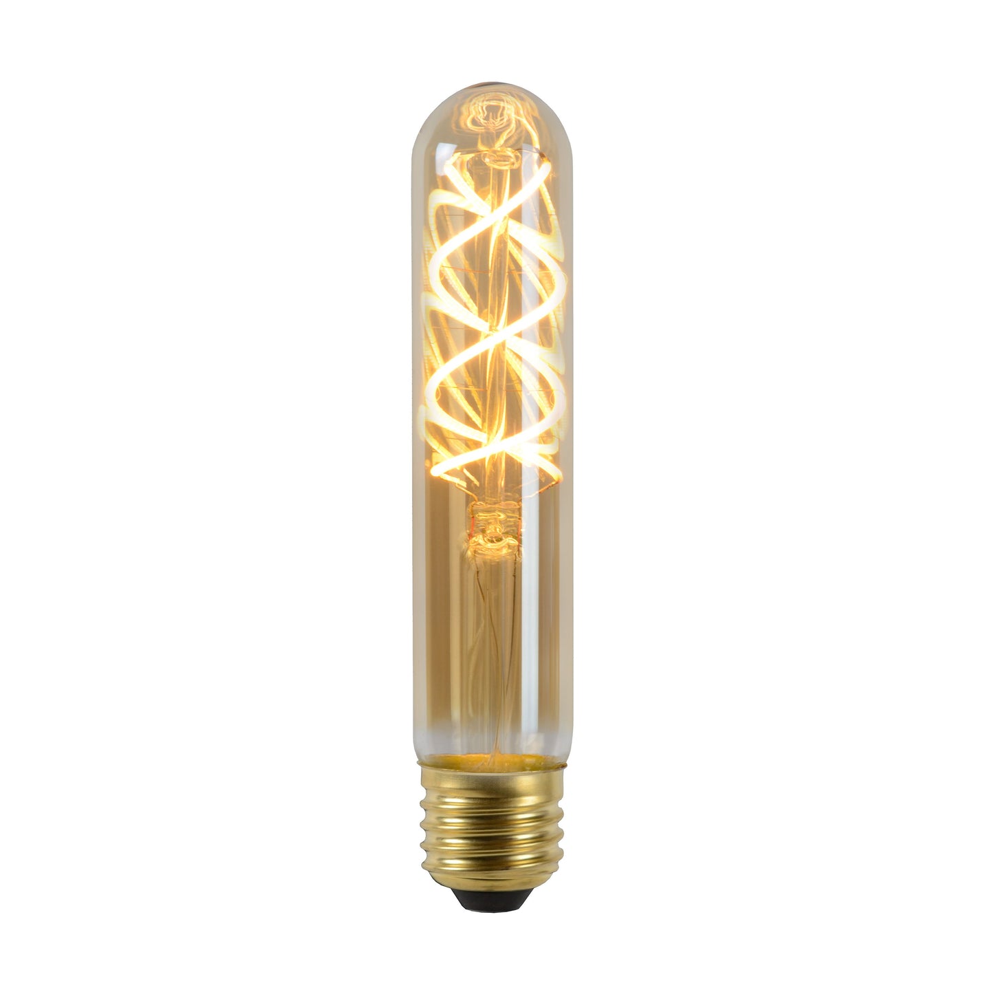 Lucide T32 - Filament bulb - Ø 3 cm - LED Dim. - E27 - 1x4,9W 2200K - Amber