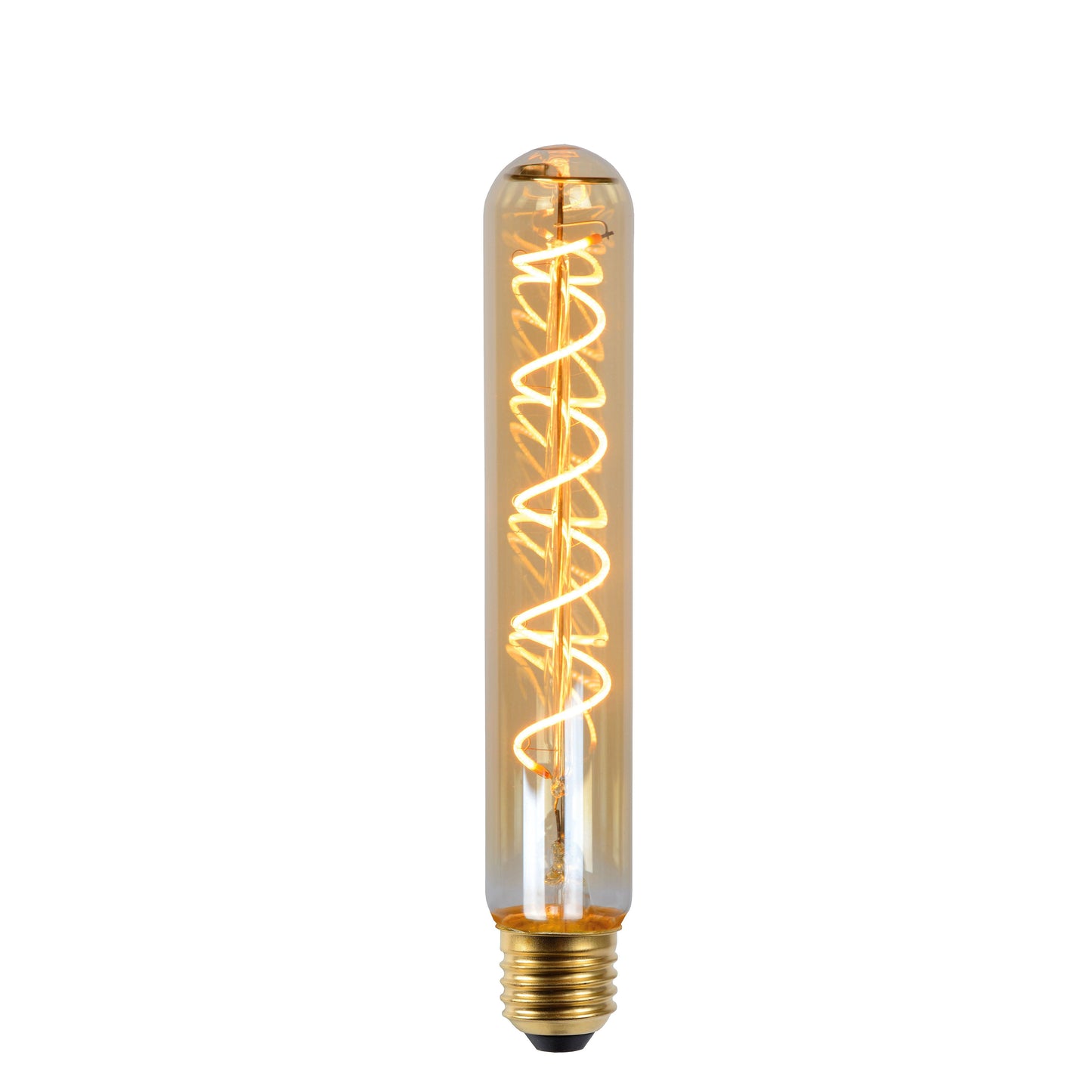 Lucide T32 - Filament bulb - Ø 3,2 cm - LED Dim - E27 - 1x4,9W 2200K - Amber