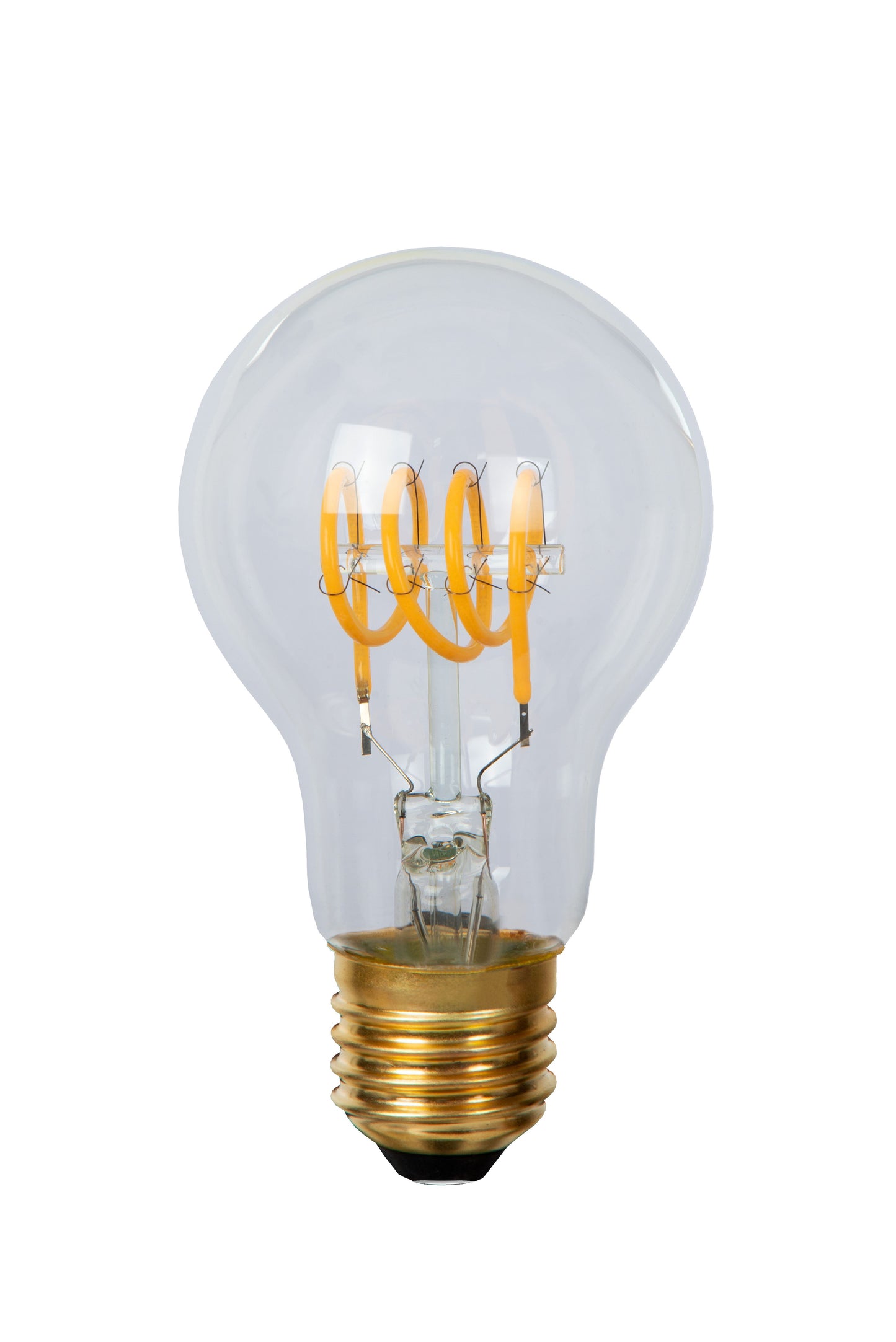 Lucide A60 - Filament bulb - Ø 6 cm - LED Dim. - E27 - 1x4,9W 2700K - Transparant