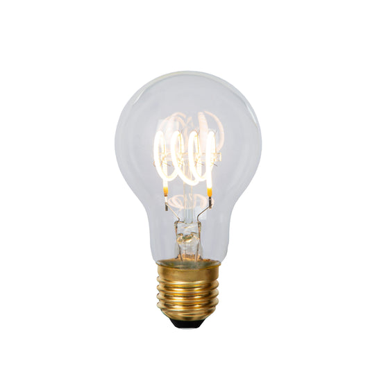 Lucide A60 - Filament bulb - Ø 6 cm - LED Dim. - E27 - 1x4,9W 2700K - Transparant