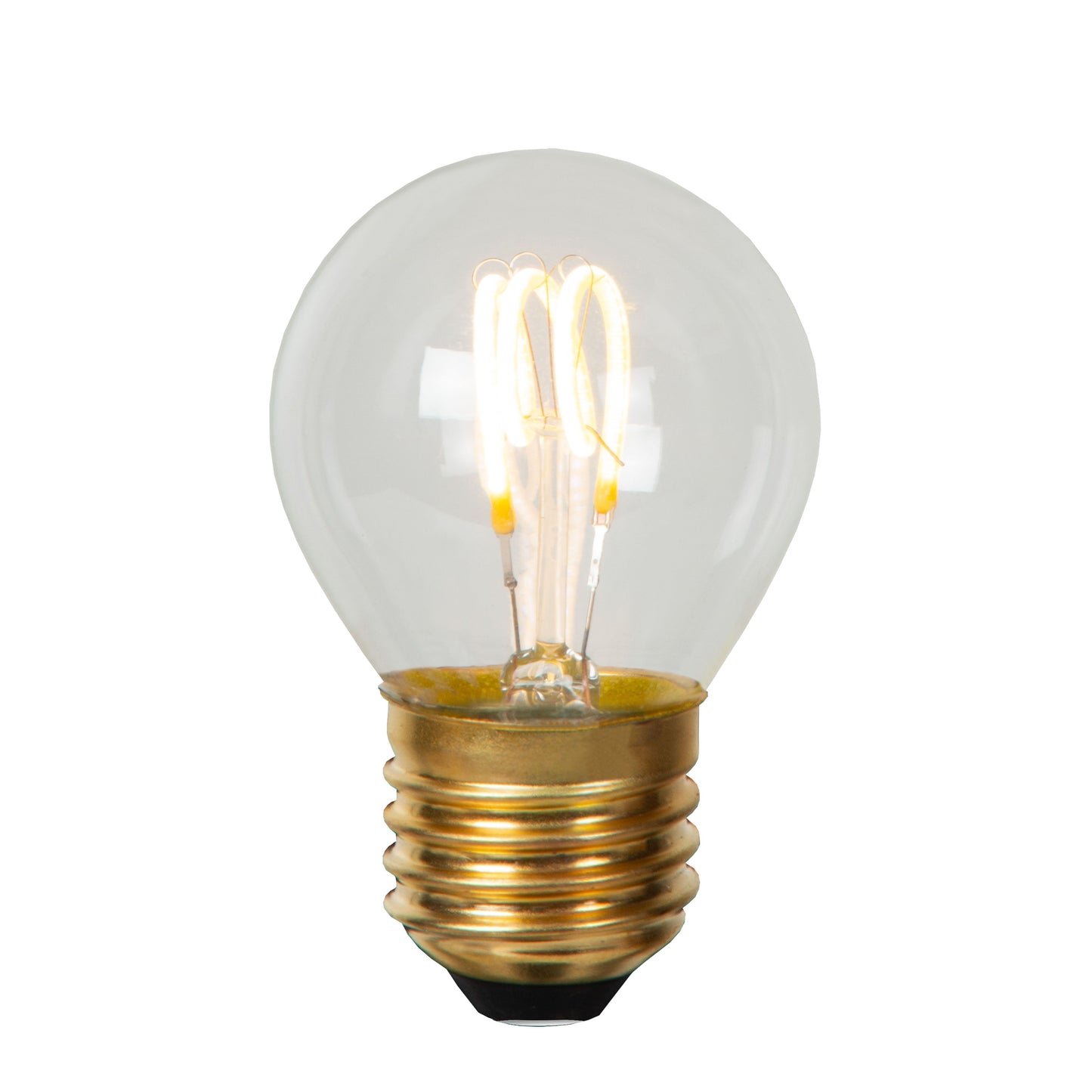 Lucide G45 - Filament bulb - Ø 4,5 cm - LED Dim. - E27 - 1x3W 2700K - Transparant