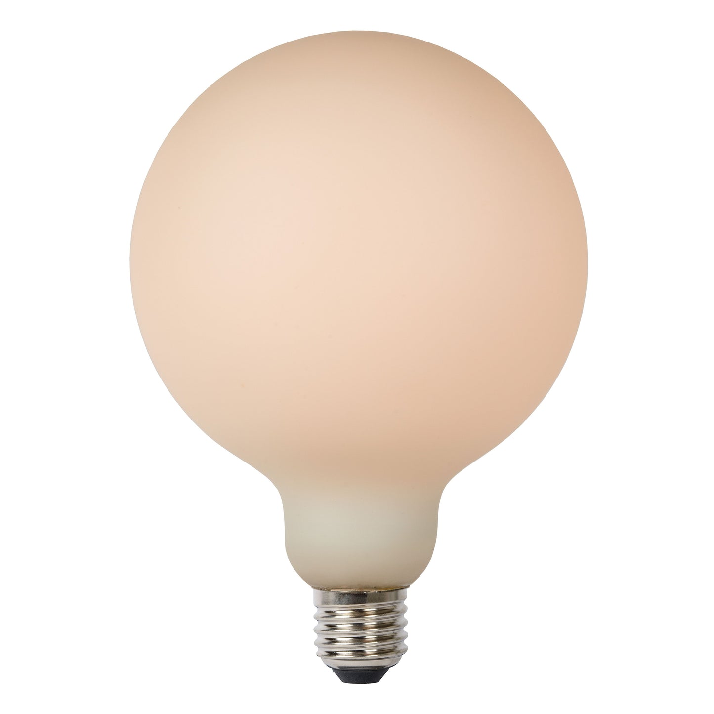 Lucide G125 - Filament bulb - Ø 12,5 cm - LED Dim. - E27 - 1x8W 2700K - 3 StepDim - Opal