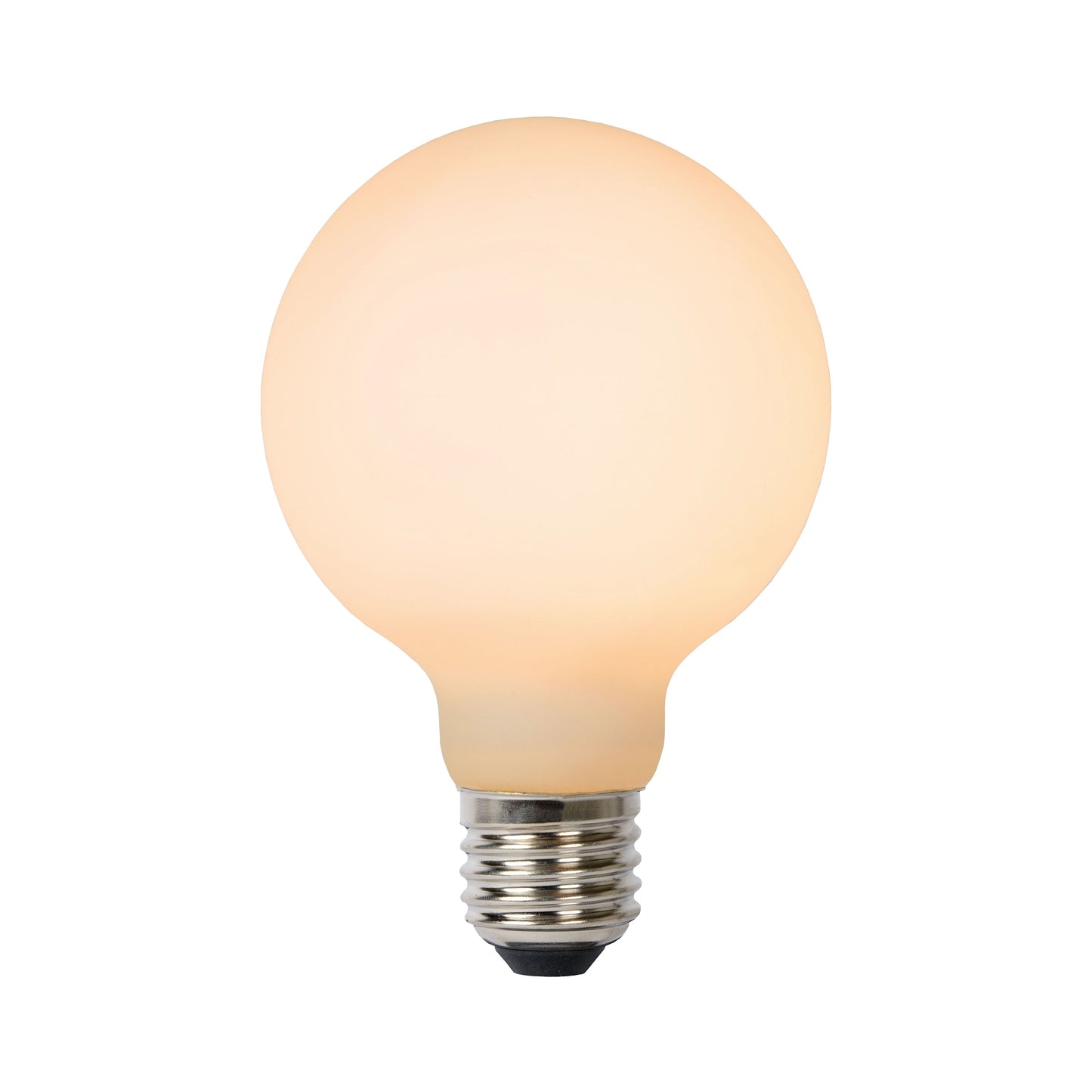Lucide G125 - Filament bulb - Ø 12,5 cm - LED Dim. - E27 - 1x8W 2700K - 3 StepDim - Opal