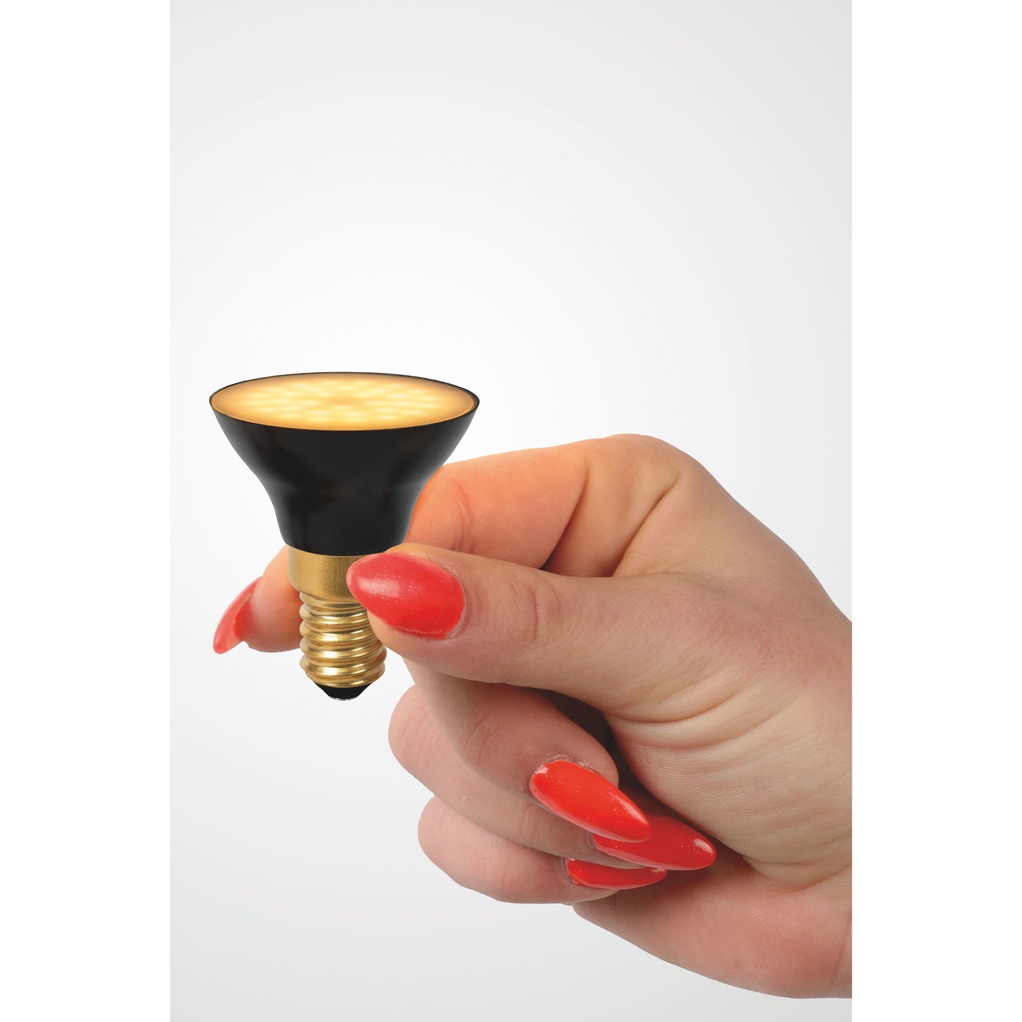Lucide G45 - Led bulb - Ø 4,3 cm - LED Dim. - E14 - 1x5W 2700K - 3 StepDim - Black