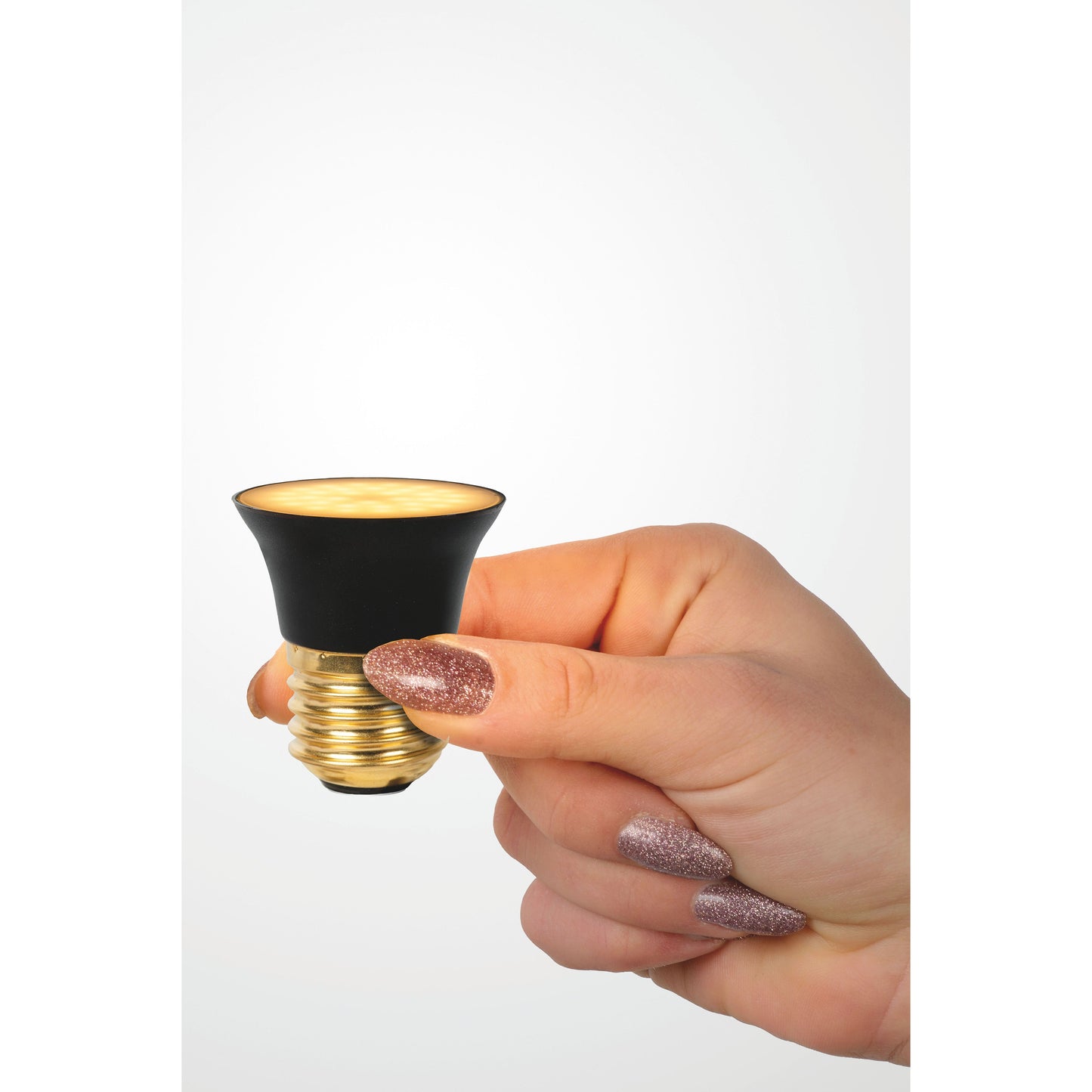 Lucide G45 - Led bulb - Ø 4,3 cm - LED Dim. - E27 - 1x5W 2700K - 3 StepDim - Black