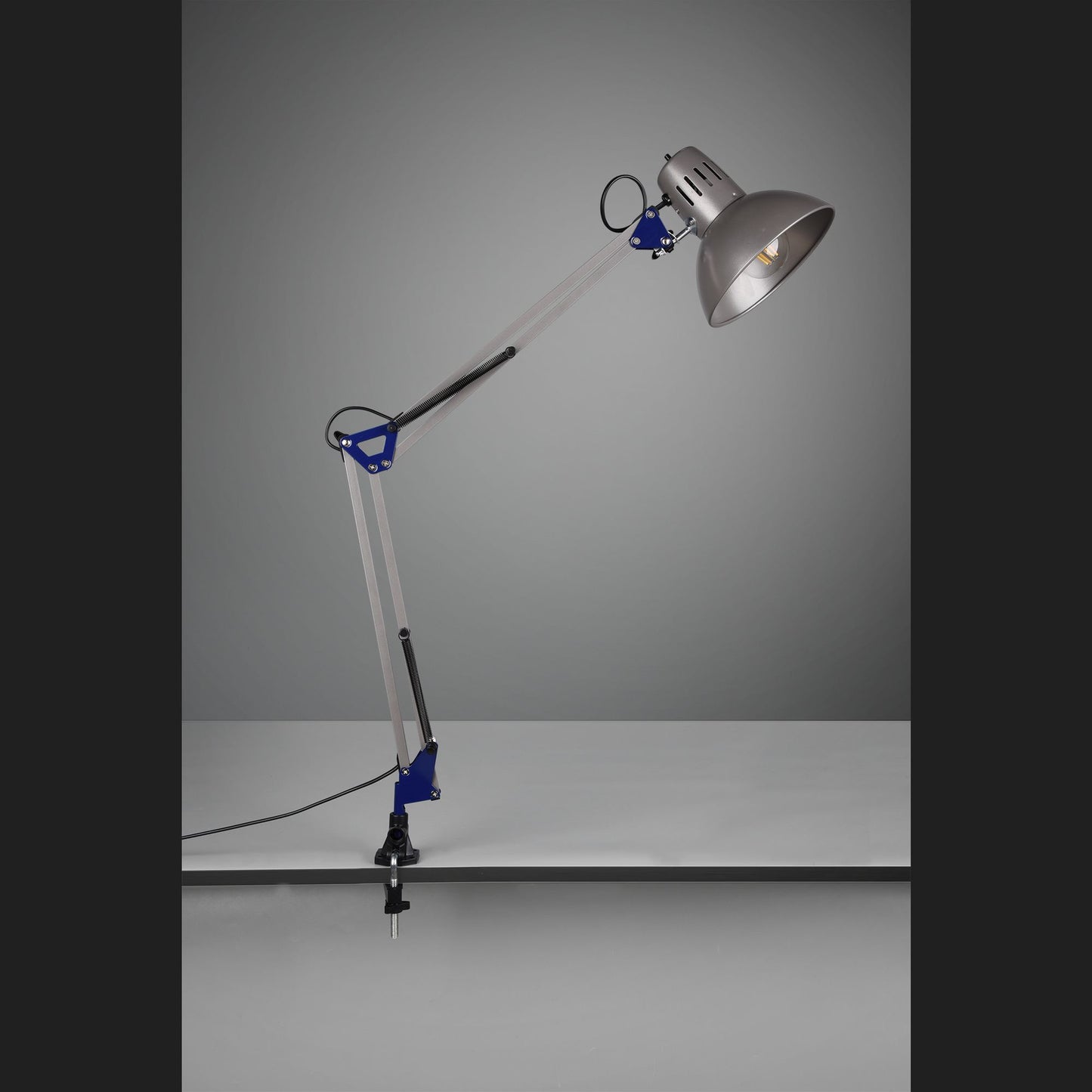 Tajo  - Clamping lamp - Aluminium Colour - Trio