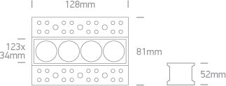 Trimless Dark Light Tubes