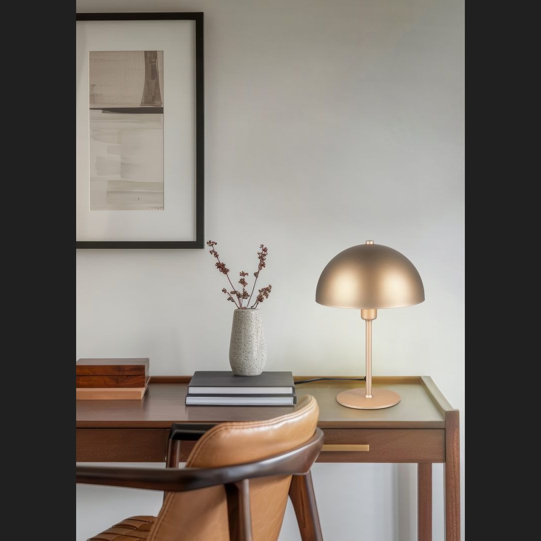 Nola - Table Lamp - Coffee - Trio - 506200165