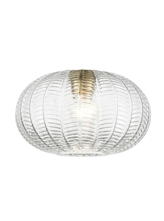 Chevron Clear Glass 260mm x 160mm