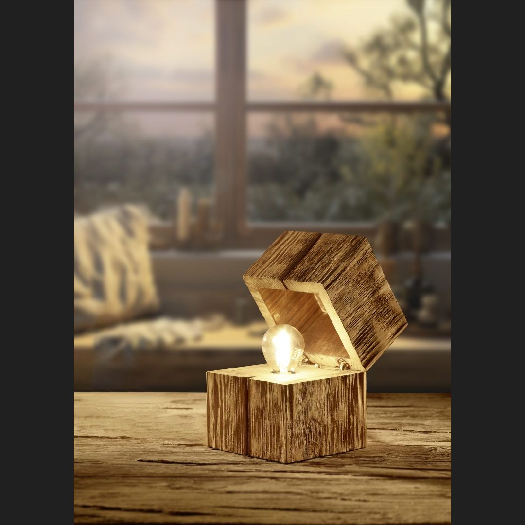 Treasure  - Table lamp - Natural Finish - Trio