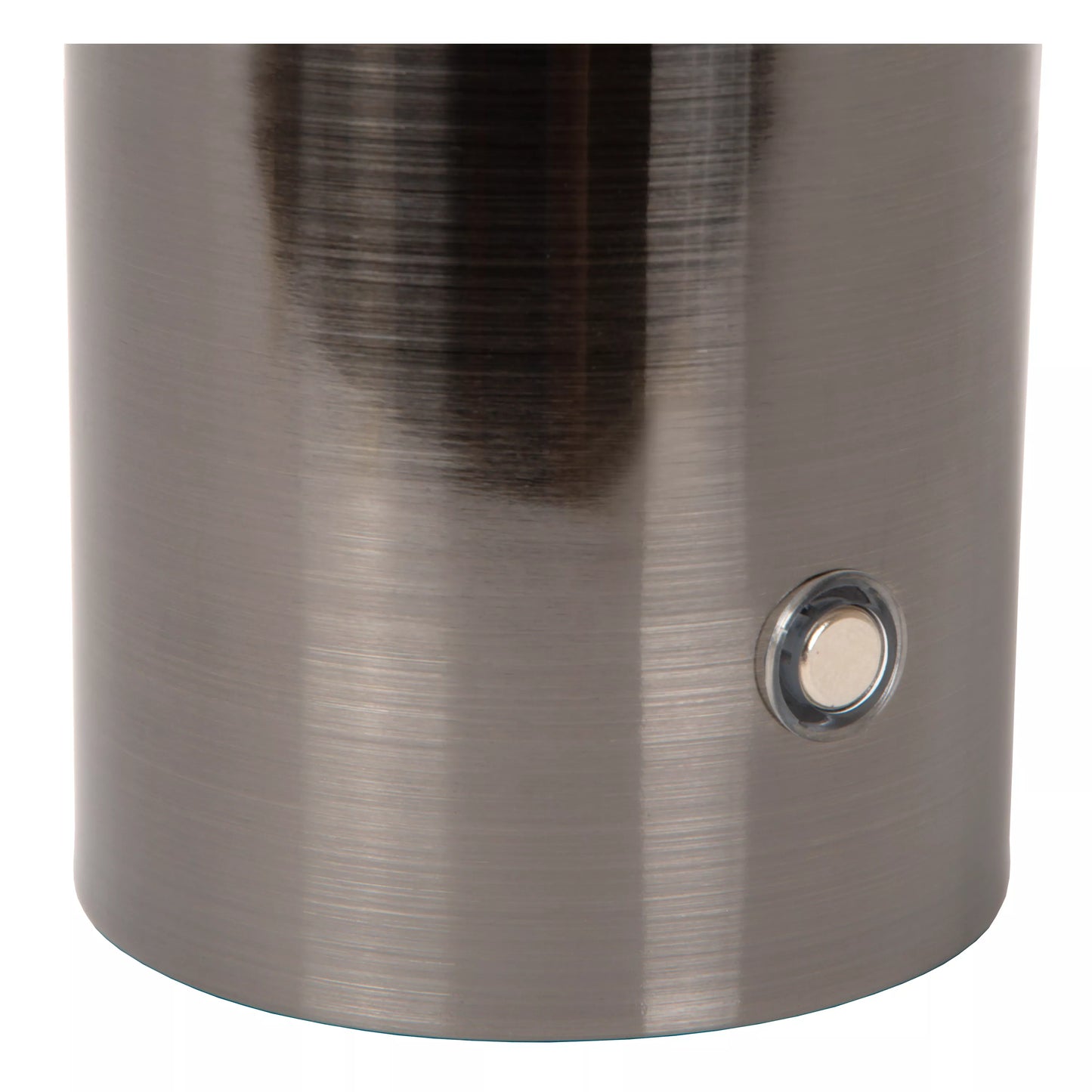 Lucide VIVO - Rechargeable Table lamp - Battery pack - Ø 8 cm - LED Dim. - E27 - 1x1W 2700K - Satin Gun Metal