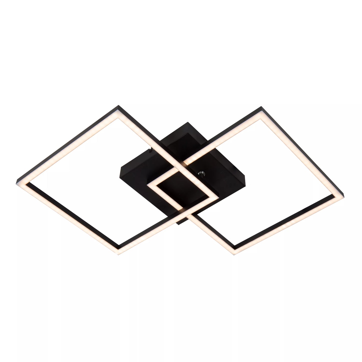 Lucide ARIANNE - Flush ceiling light - LED - CCT - 1x23W 2700K/4000K - Black
