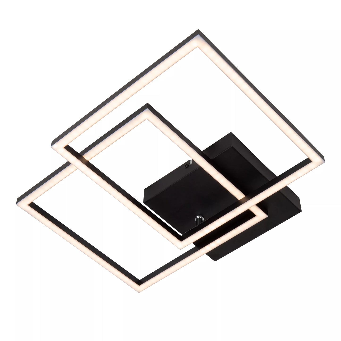 Lucide ARIANNE - Flush ceiling light - LED - CCT - 1x23W 2700K/4000K - Black