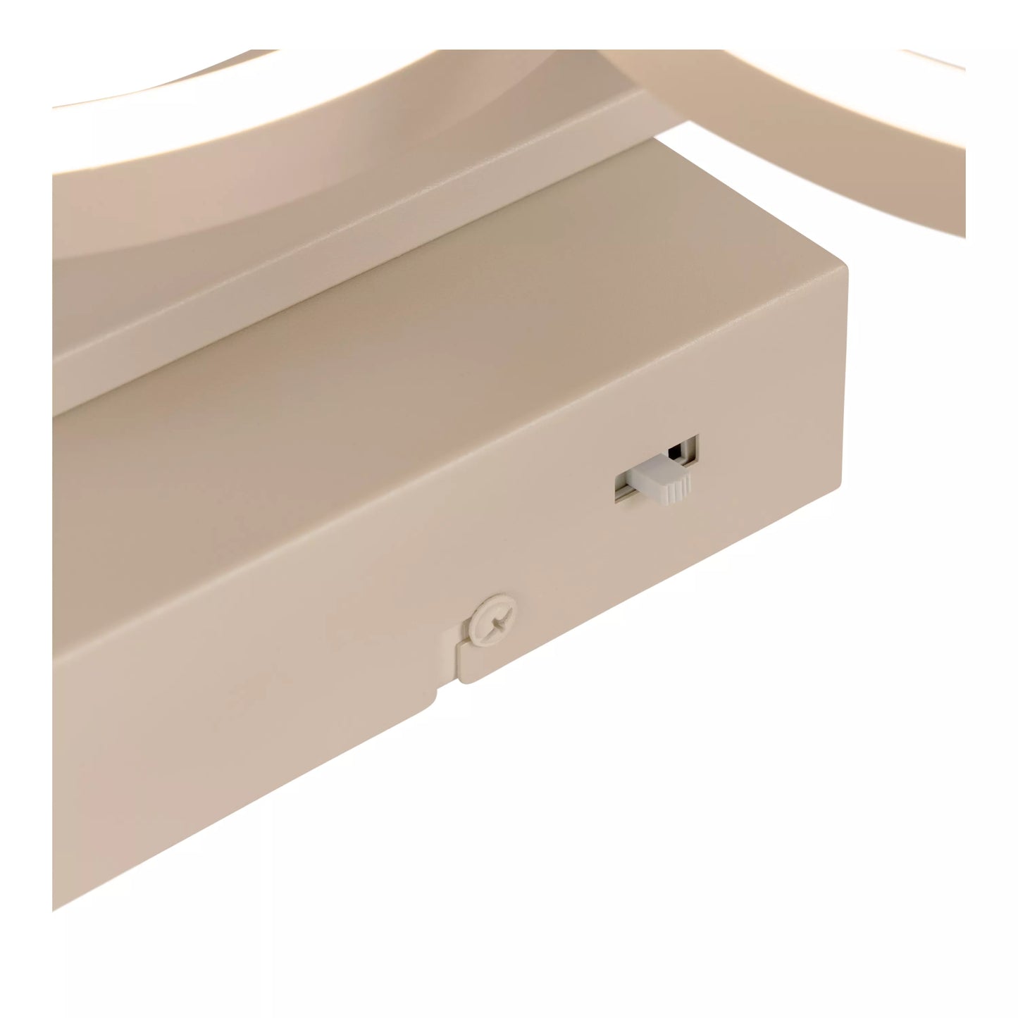 Lucide NICOLA - Flush ceiling light - LED - CCT - 1x37W 2700K/4000K - Taupe | Essential
